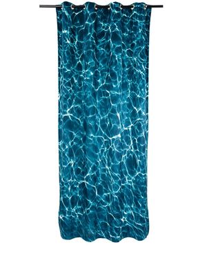 Seletti Water shower curtain - Blue