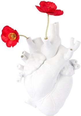 Seletti White Love In Bloom Vase
