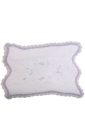 Seletti x Diesel embroidered table mat - White