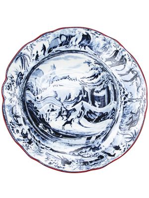 Seletti x Diesel Living dinner plate - Blue