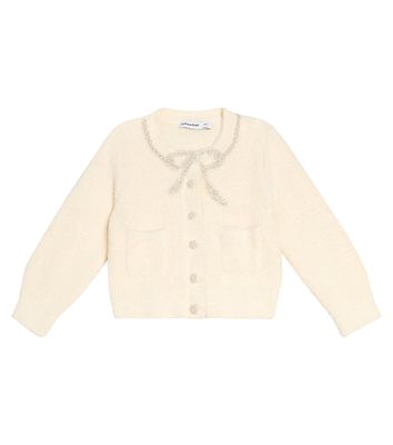 Self-Portrait Kids Embellished cardigan