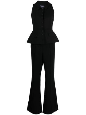 Self-Portrait sleeveless tailored jumpsuit - Black