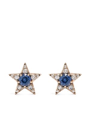 Selim Mouzannar 18kt rose gold Istanbul Star sapphire and diamond earrings - Pink
