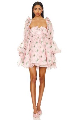 Selkie The Mini Mansion Dress in Pink