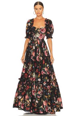 Selkie The Ritz Gown in Multi