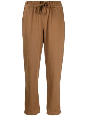 Semicouture Buddy drawstring track pants - Brown