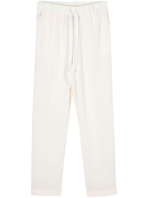 Semicouture cropped tapered trousers - Neutrals