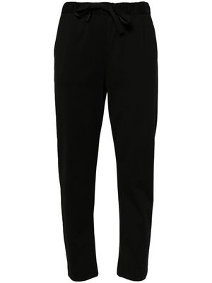 Semicouture drawstring-fastening track pants - Black