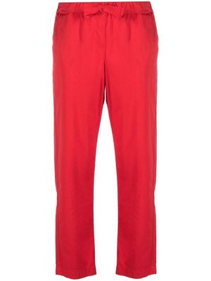 Semicouture drawstring-waist trousers - Red