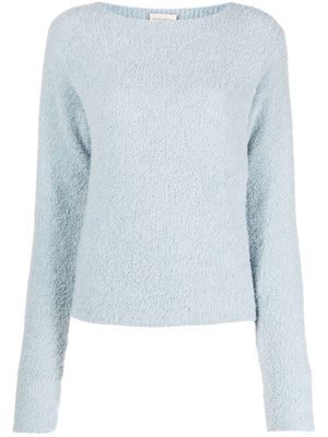 Semicouture knitted crew-neck jumper - Blue
