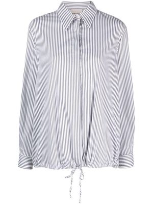 Semicouture long-sleeve striped shirt - White