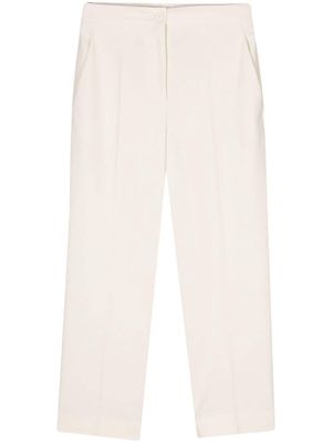 Semicouture pressed-crease tailored trousers - Neutrals
