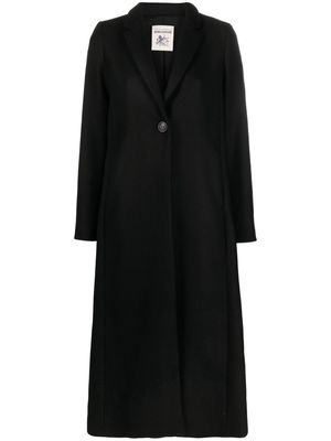 Semicouture single-breasted tailored coat - Black