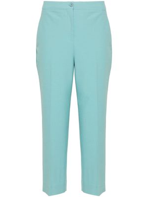 Semicouture Stevie tailored cropped trousers - Blue