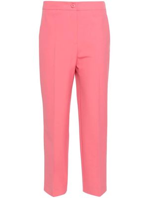 Semicouture Stevie tailored cropped trousers - Pink