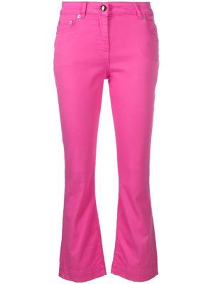 Semicouture straight-leg fitted trousers - Pink