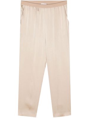 Semicouture tapered-leg trousers - Neutrals