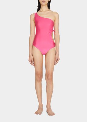 Sena Cutout Asymmetric One-Piece Swimsuit