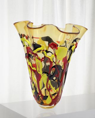Senisa Art Glass Vase