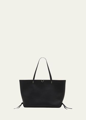 Sense Large Tote Bag in Grained Leather