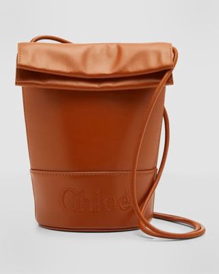 Sense Micro Leather Bucket Bag
