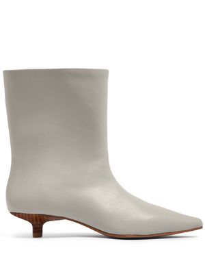 Senso Flo 40mm pointed-toe boots - Grey