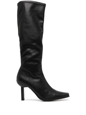 Senso Gillian II 60mm almond-toe boots - Black