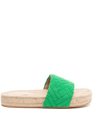 Senso Isobel open-toe espadrille sandals - Green