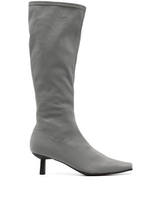 Senso Otis 60mm point-toe boots - Grey