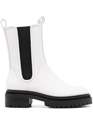 Senso Pandora leather boots - White