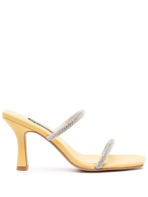 Senso Umber I open-toe 90mm sandals - Silver