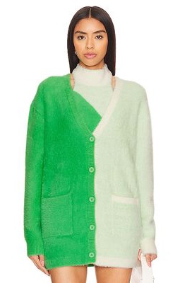 SER.O.YA Pepper Cardigan in Green