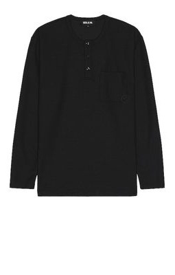 SER.O.YA Victor Long Sleeve Shirt in Black