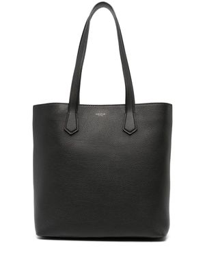 Serapian Day leather tote bag - Black