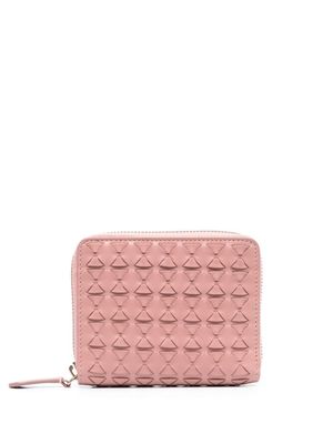 Serapian interwoven leather purse - Pink