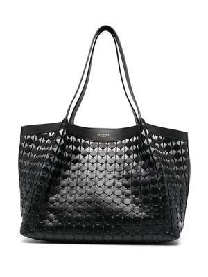 Serapian Secret leather tote bag - Black