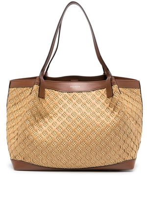 Serapian small Secret tote bag - Brown