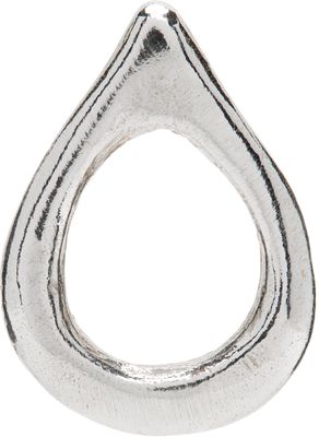 Serapis Silver Single Drop Earring