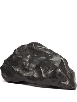 Serax asymmetric leather paperweight - Black