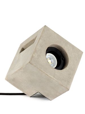Serax Cube cement floor lamp - Grey