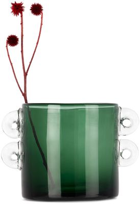 Serax Green Wind & Fire Vase