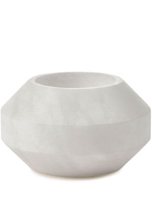 Serax medium Alabaster candle holder - White