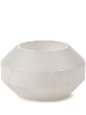 Serax small Alabaster candle holder - White