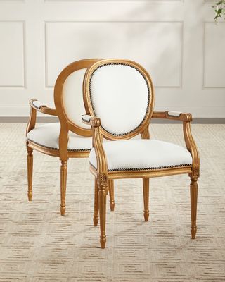 Serena Arm Chairs, Set of 2