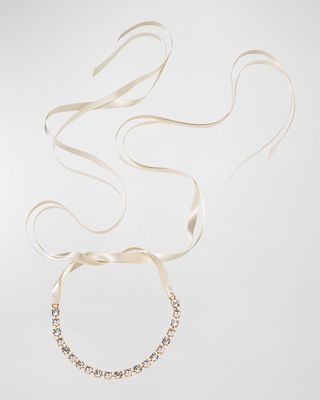 Serena Ribbon Tie Necklace