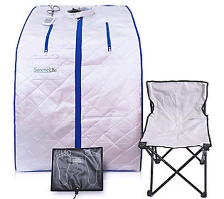 SereneLife Portable Infrared In Home One Person Sauna
