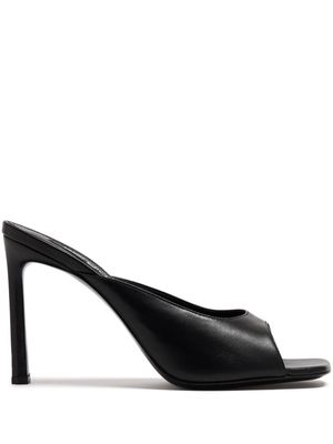 Sergio Rossi 95mm square-toe mules - Black