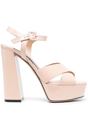 Sergio Rossi Alicia 90mm platform sandals - Neutrals