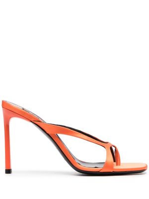 Sergio Rossi Aracne 95mm slip-on sandals - Orange