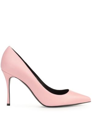 Sergio Rossi Godiva 90mm leather pumps - Pink